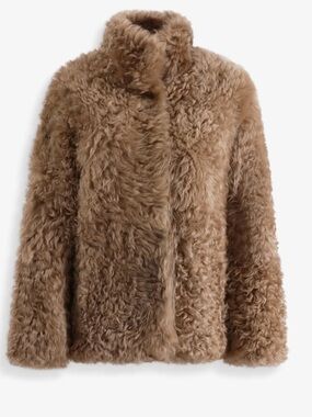 Nour Hammour Carolyn Shearling Jacket size XS